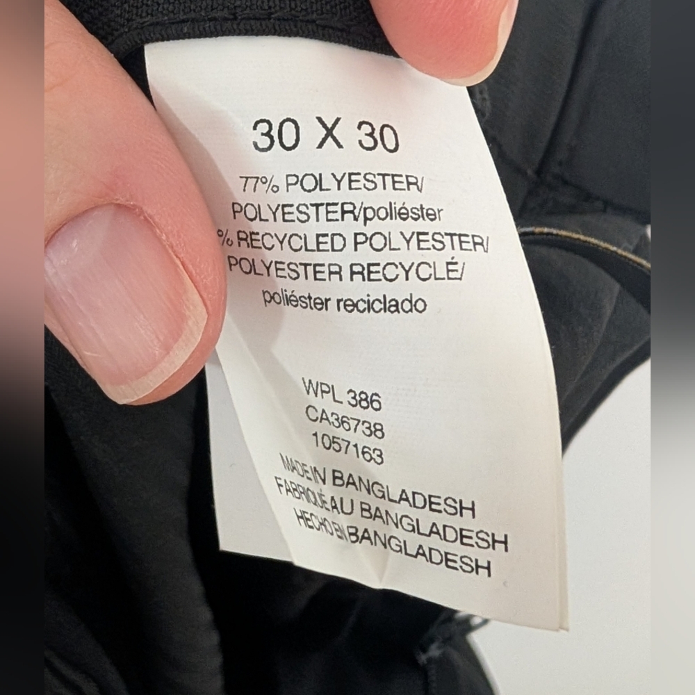 Haggar Black Slim-Straight Trousers - Picture 6 of 6